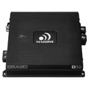 Massive D10 - 5,000 Watts RMS @ 1 Ohm Mono Block Micro Mega Full Range Amplifier