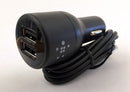 BELKIN DUAL CAR CHARGER WITH LIGHTNING TO USB CABLE