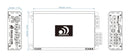 Massive EX44 - 100 WATTS RMS X 4 @ 4 OHM 4 CHANNEL AMPLIFIER