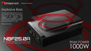 NAKAMICHI NBF25.0A 10" Full Aluminium Active underseat  Subwoofer