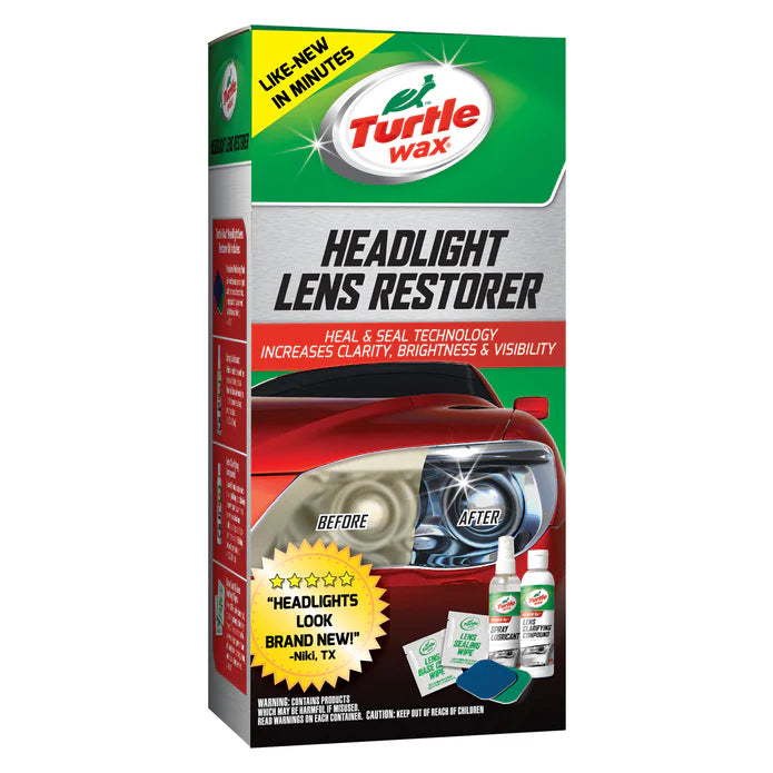 Tyurtle HEADLIGHT LENS RESTORER KIT