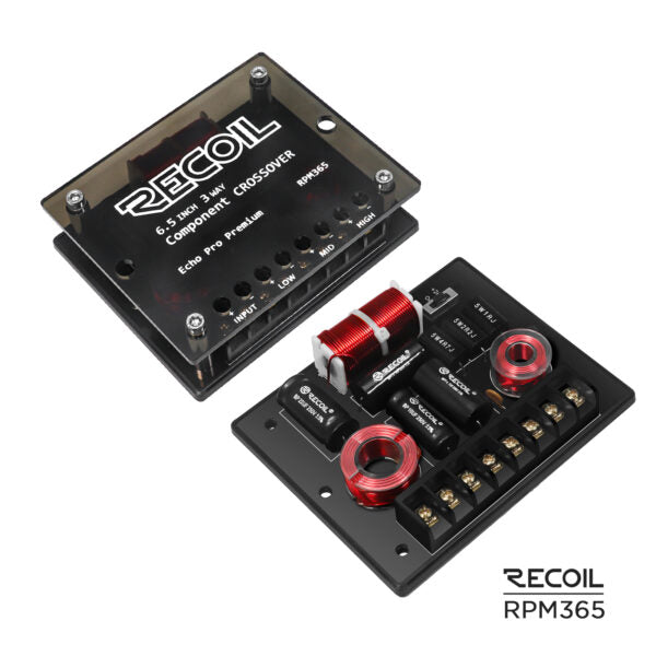 Recoil RPM365 6.5 INCH 3 WAY COMPONENT SPEAKER, ECHO PRO PREMIUM