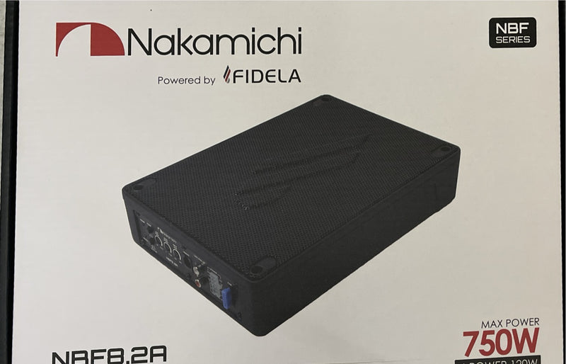 Nakamichi NBF 8.2A 8" 2OHM 1500W ACctive Subwoofer