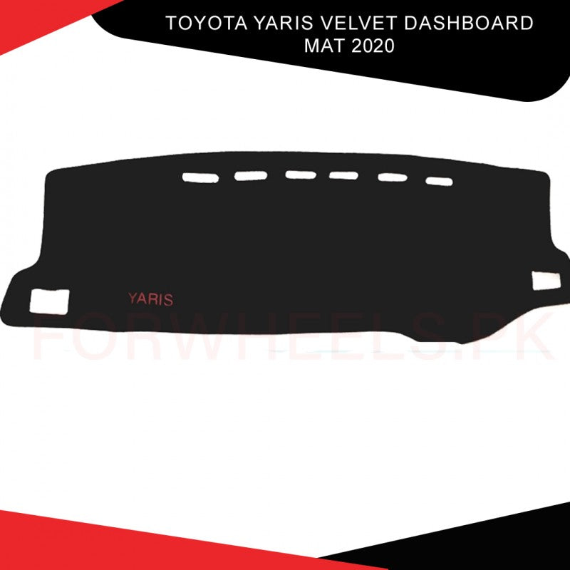 Toyota Yaris Velvet Dashboard Mat