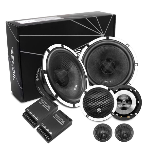 Recoil RD365 3-Way Component Speaker
