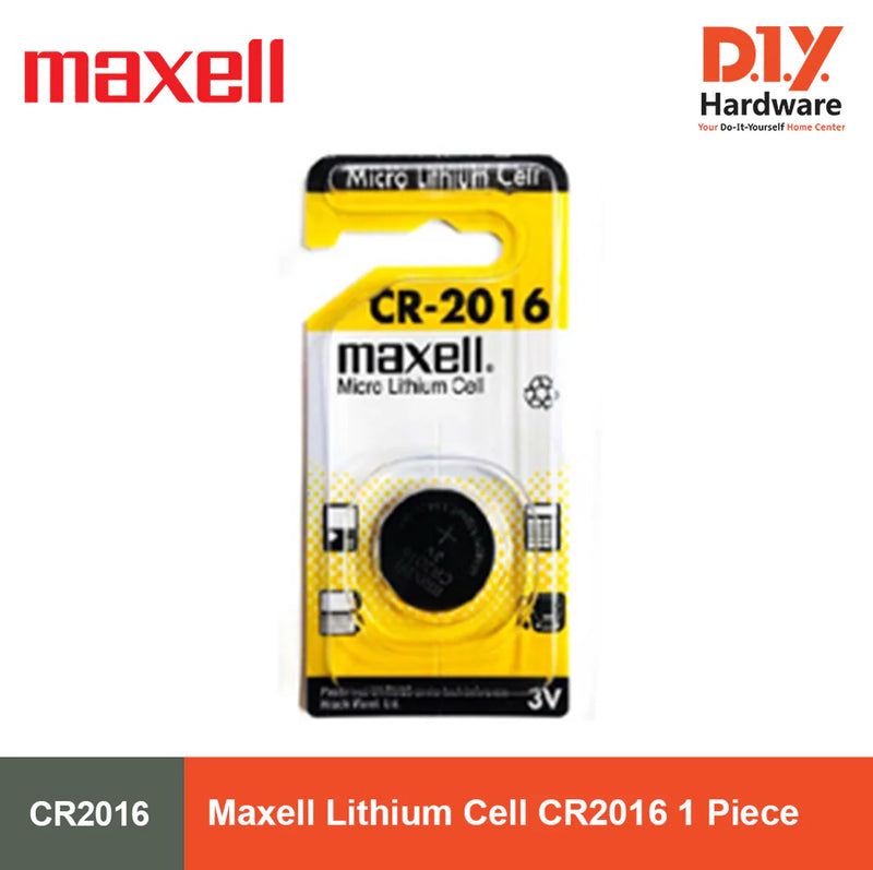 Maxell CR2016 3V Micro Lithium Battery