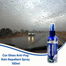 CAR GLASS ANTI-FOG RAIN REPELLENT SPRAY 100ML