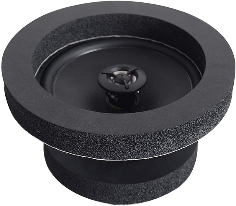 Universal Speaker Ring Foam Enhancer 6'' Pair Speaker Foam Rings for Enhancing Stereo Sound in Car Speakers,Universal Self-Adhesive Speaker Gasket Car Accessories for Car,Truck,SUV