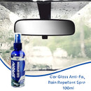 CAR GLASS ANTI-FOG RAIN REPELLENT SPRAY 100ML
