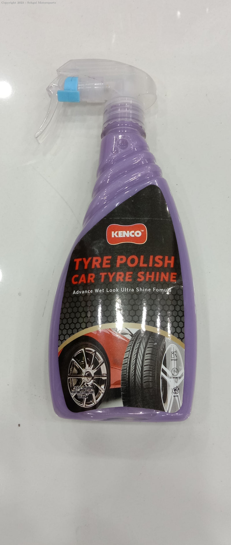Kenco Tyre Polish & Shine 500Ml Glass Cleaner Kenco Tyre Polish & Shine 500ml