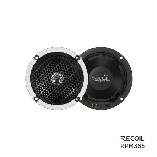 Recoil RPM365 6.5 INCH 3 WAY COMPONENT SPEAKER, ECHO PRO PREMIUM