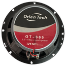 Orientech OT-665 6.5 Inch 4-Way Coaxial Car Speakers 320W Max | 80W RMS | 4 Ohm | High Bass Car Audio Door Speakers | Vehicle Sound System