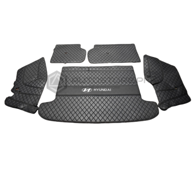 Hyundai Tucson 7D Trunk Liner Mats Black 2020-2024