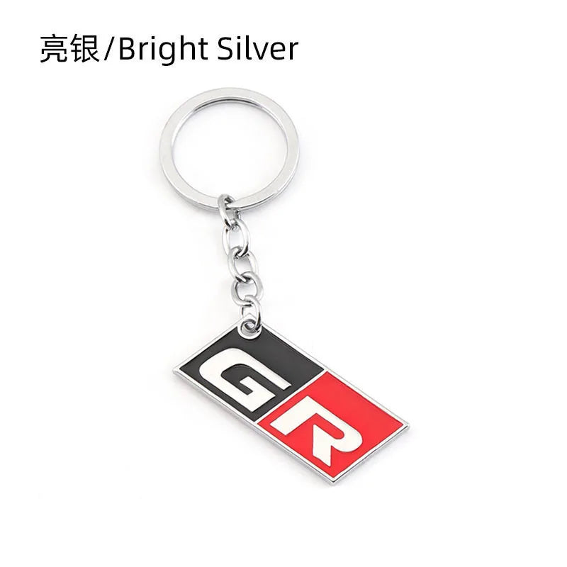 Car GR Sport Keychain GR Key Ring Chain