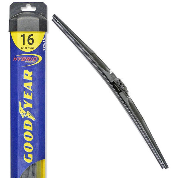 Goodyear Car Flat Wiper Blades Silicone Blades Steak Free Anti Scratch (All Sizes Single Piece)