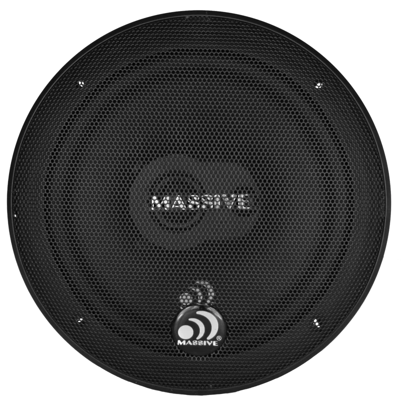 Massive MX65S - 6.5" 2-Way 50 Watts RMS Shallow Coaxial Speakers