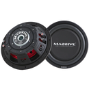 Massive UFO12 - 12" 300 Watts RMS Dual 4 Ohm Slim Subwoofer