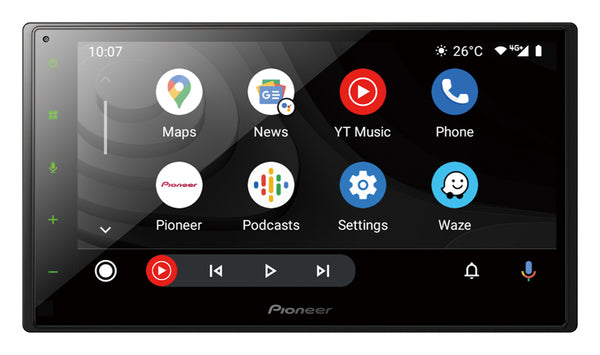 Pioneer DMH-A5450BT 6.8" AV Receiver with Wireless Apple CarPlay, Wireless Android Auto and Mirroring by Weblink Cast