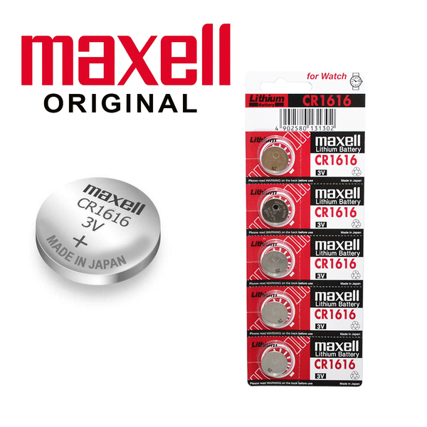 Maxell CR1616 3V Lithium Battery