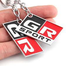 Car GR Sport Keychain GR Key Ring Chain