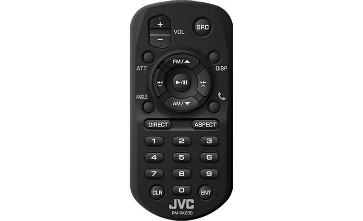 JVC DVD/CD/USB Receiver with 7-inch WVGA Touch Panel Monitor, HDMI Input and Built-in Bluetooth® Wireless Technology KW-V51BT