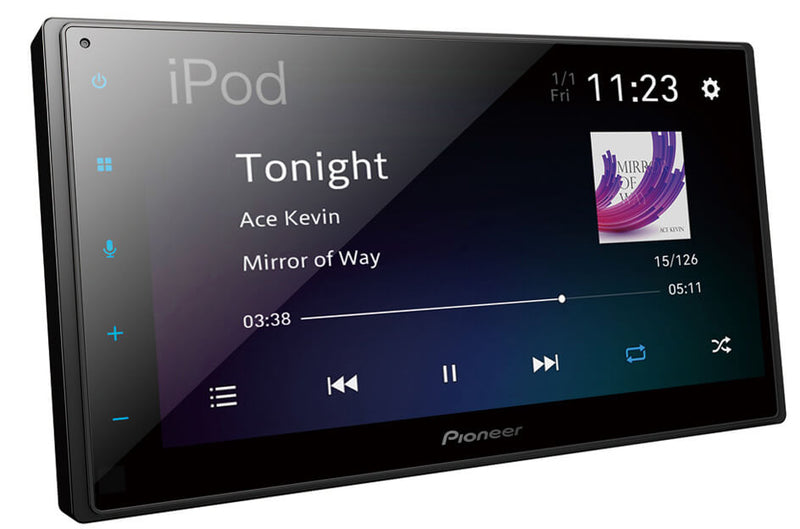 Pioneer DMH-A4450BT 6.8" AV Receiver with Apple CarPlay, Android Auto and Mirroring for Android