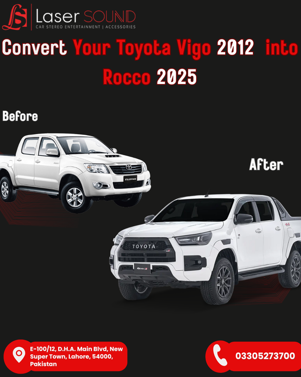 Toyota Vigo To Revo Rocco Conversation Kit