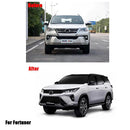 Toyota Fortuner Face Uplift Legender Conversion Upgrade 2016 to 2021 (2Pcs+HL) | Legender Bodykit | 2021 Fortuner Body Kit