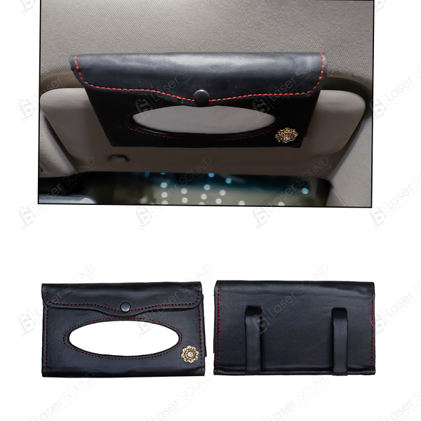 Car Sun Visor / Sunshade Tissue Holder Case Box