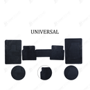 Universal Rubber Floor Mats Black