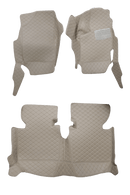 Toyota Hilux Revo 7D Stitched Floor Mat Beige 3 Pcs - Model 2016-2021