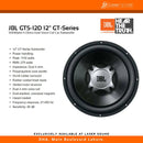 JBL GT5-12D 12" 1100W 4-ohm Double Voice Coil DVC Car Audio Subwoofer System
