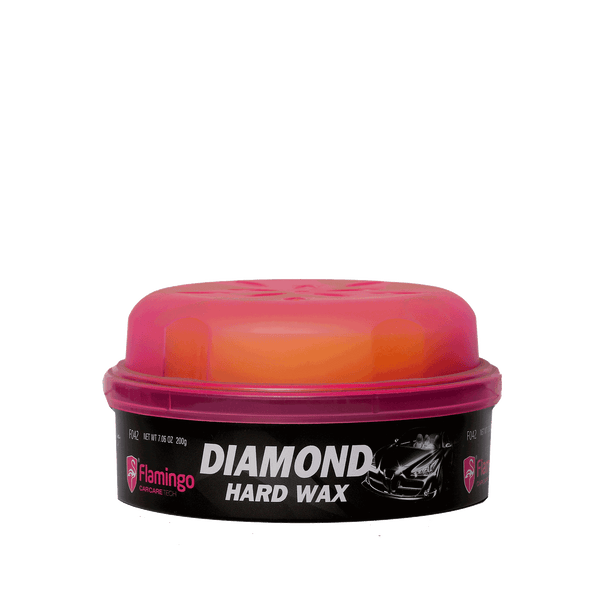 Flamingo Diamond Hard Wax - 200g | Car Crystal Hard Wax | Anti Fade Ultraviolet Proof Polishing