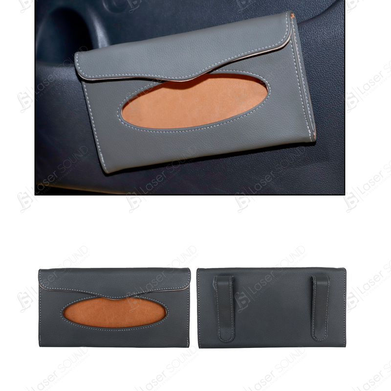 Universal Car Sun Visor / Sunshade Tissue Holder Case Box