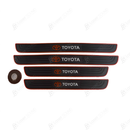 Rubber Sill Plates Scuff Sill Plate Black Red