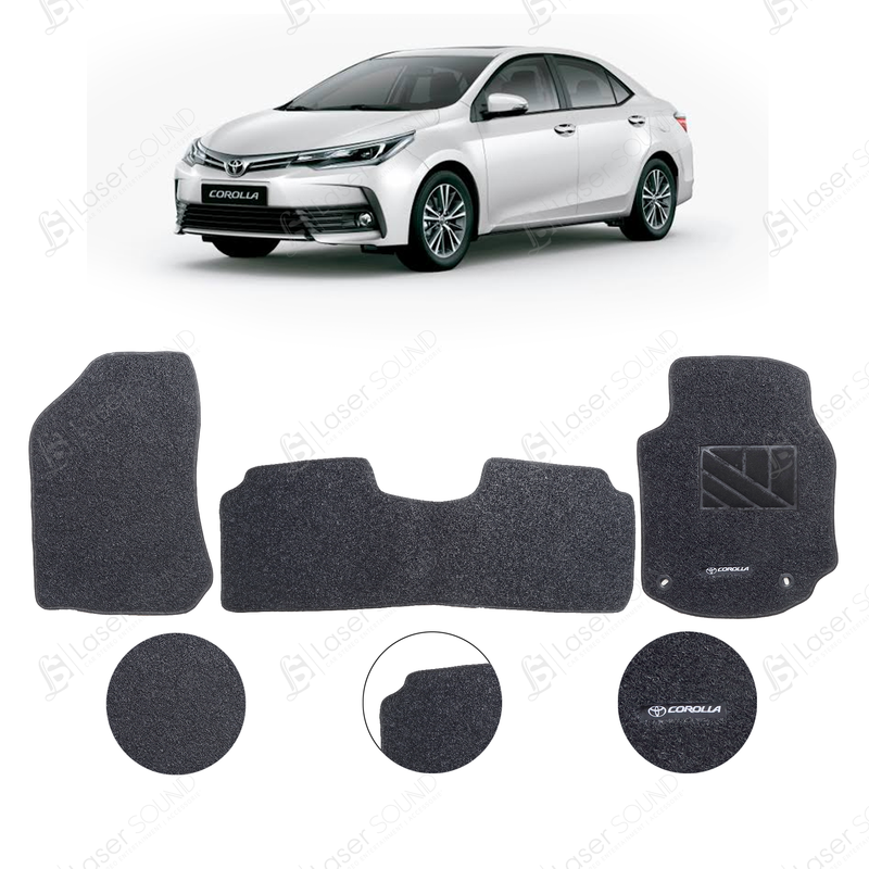 Toyota Corolla 2017-21 Grass Mat Black