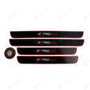 Rubber Sill Plates Scuff Sill Plate Black Red