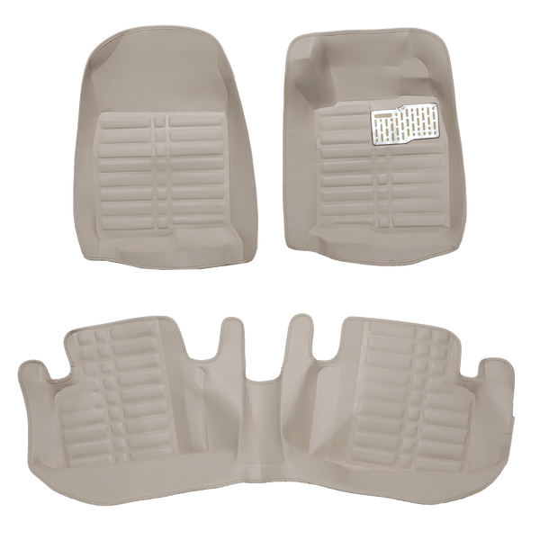 Honda Civic 2016-2021 5d Floor Mats Beige