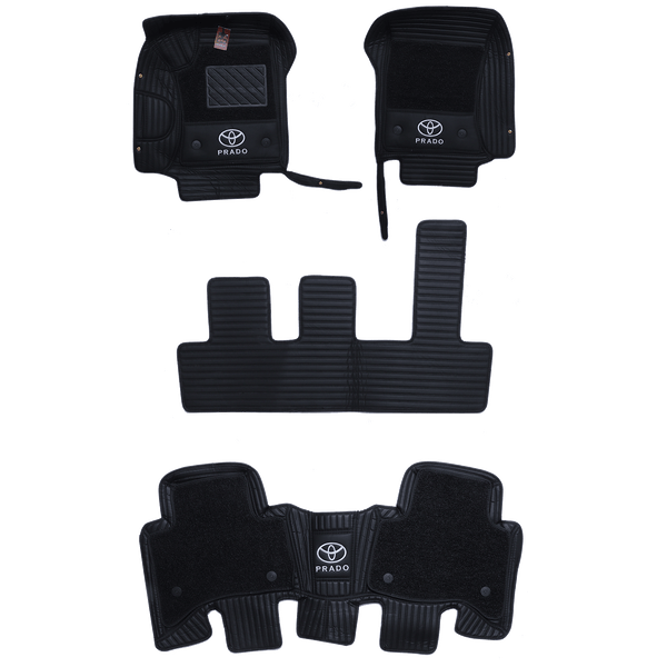 Toyota Prado 2009-2016 9d Floor Mats Black