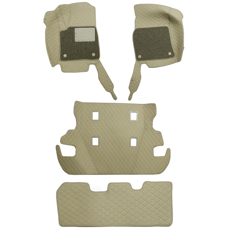 Toyota Land Cruiser 2008-2015 9d Floor Mats Beige