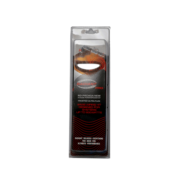 Radiant Pro  RD Pro8AG New 8 Guage Power Speaker Kit