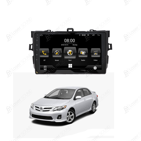Toyota Corolla 2009 to 2014 – Android Player Latest IPS Display Multimedia System