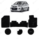 Kia Picanto Carpet Floor Mats Black