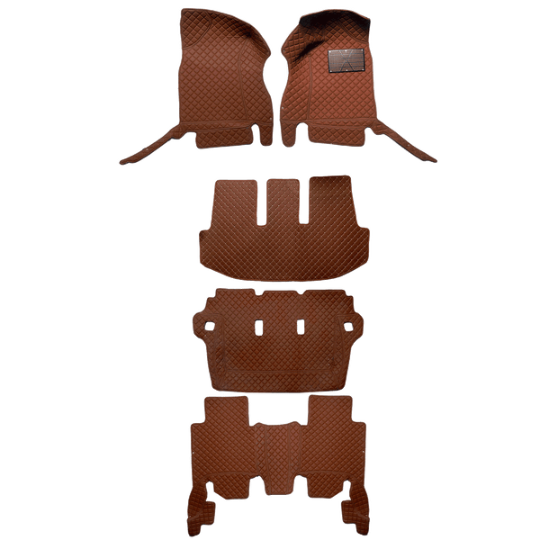 Toyota Fortuner 2016-2021 7d Floor Mats Brown