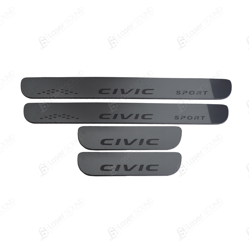 Honda Civic LED Sill Plates Sport Style 2016-2021