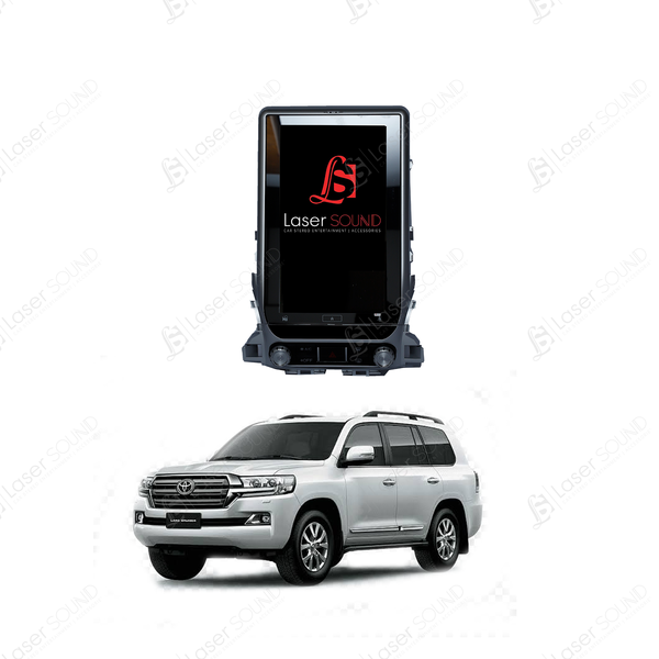Toyota Land Cruiser 14 inches Tesla Lcd model 2018 | IPS Display Multimedia System