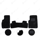 Universal Carpet Floor Mats Black