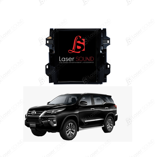 Toyota Fortuner 12 Inches Tesla LCD - Model 2016-2022 | IPS Display Multimedia System Android