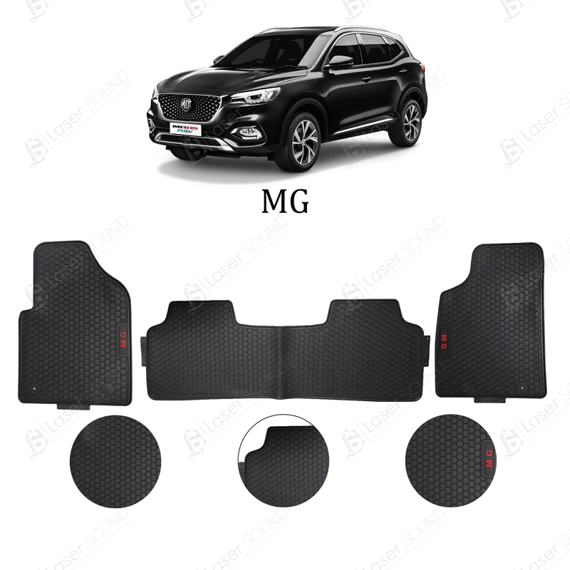 MG HS Premium Rubber Mat Black