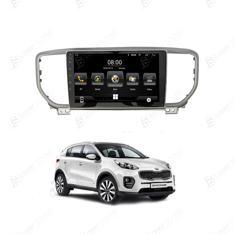 Kia Sportage 2019 to 2022 Android Panel HD Player IPS Display Multimedia System